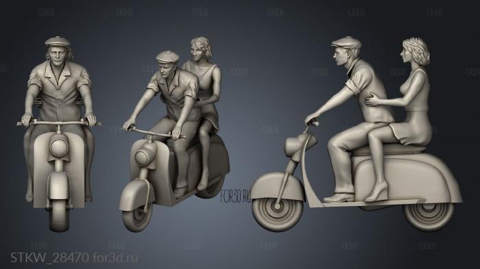 Civilian People Civilians stl model for CNC