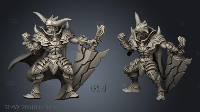 Classic inspired Fantasy Dhardan stl model for CNC