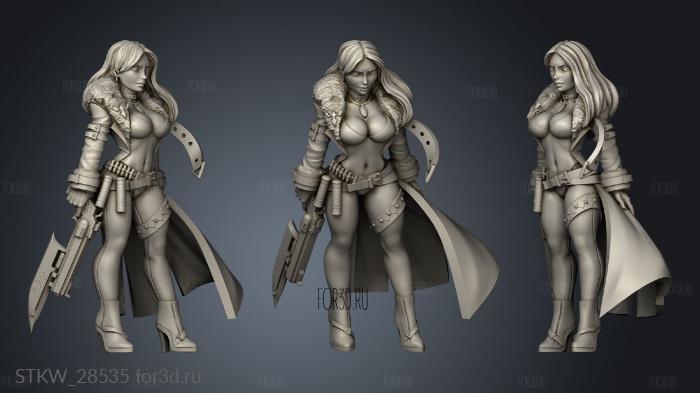 Classic Trish strap stl model for CNC