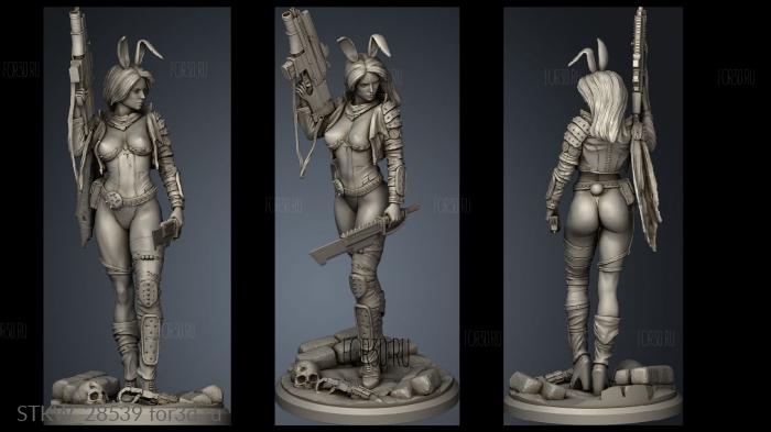 Claudia stl model for CNC