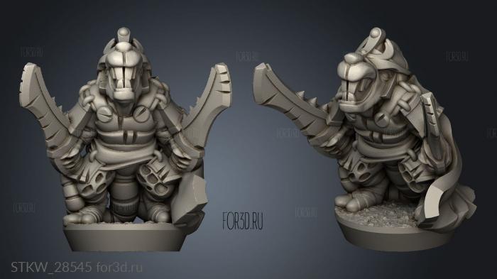 hero stl model for CNC