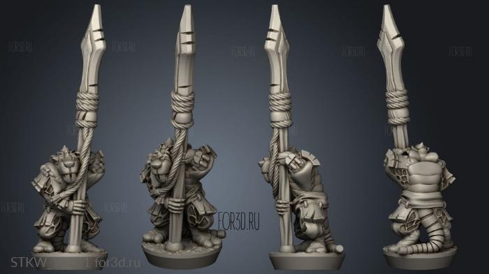 spear 3d stl модель для ЧПУ