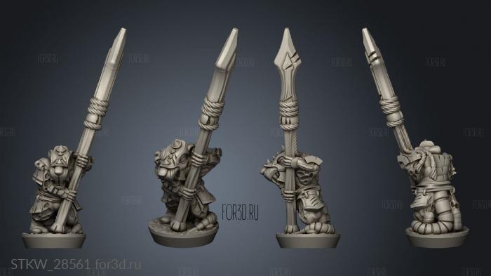 spear 3d stl модель для ЧПУ