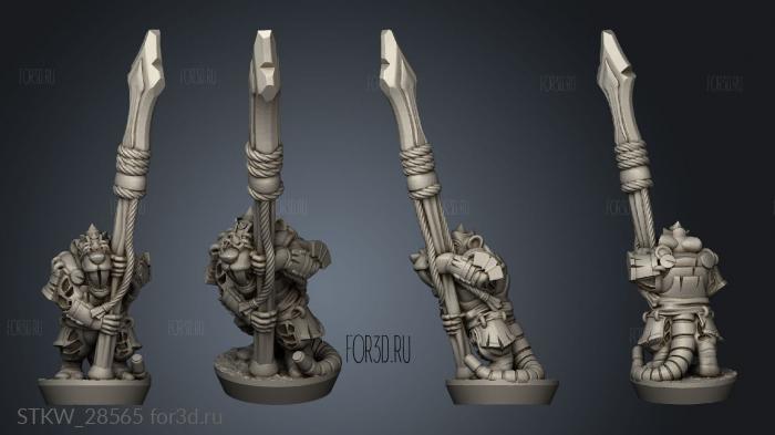 spear 3d stl модель для ЧПУ