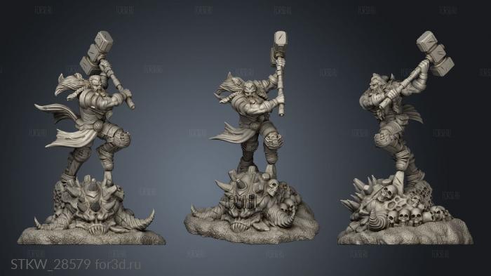 Cleric stl model for CNC