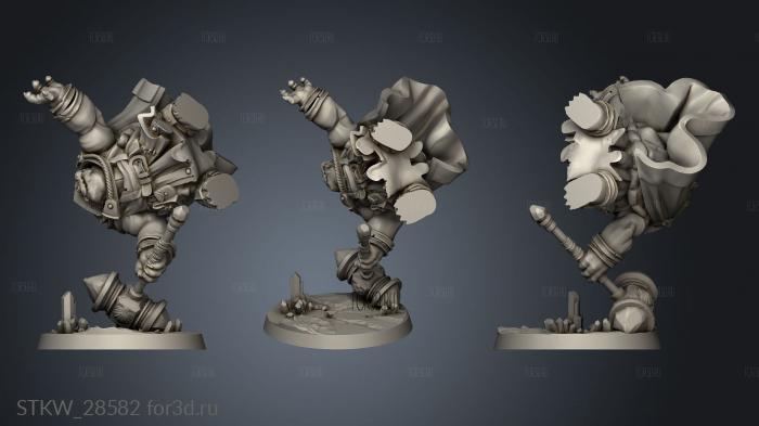 Cleric turtle stl model for CNC