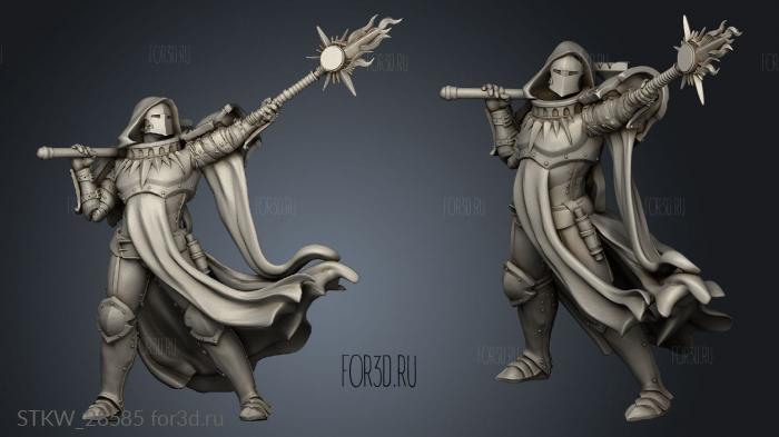 Cleric stl model for CNC