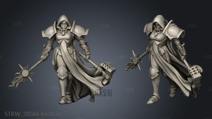 Cleric stl model for CNC