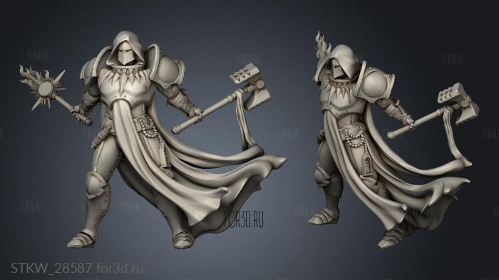 Cleric stl model for CNC