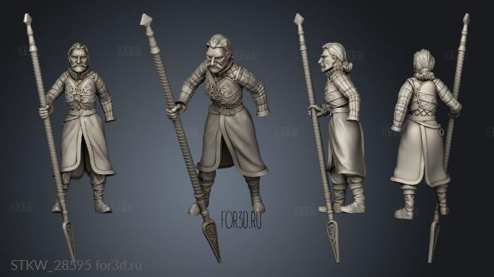 cloak quiver javelin stl model for CNC