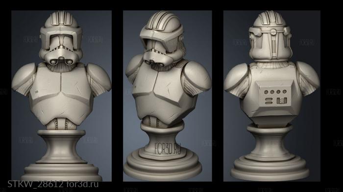 Clone Troopers ARF stl model for CNC