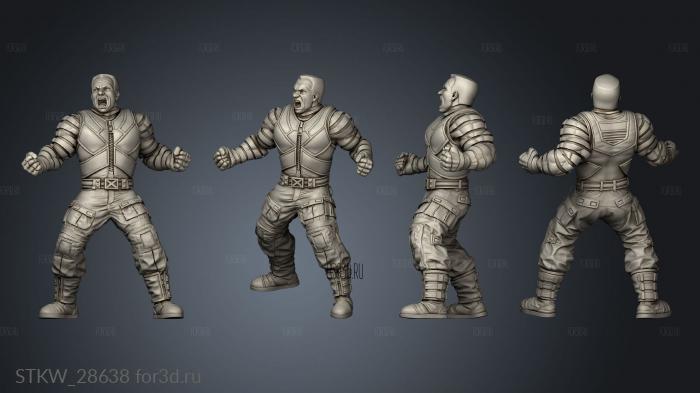 COLOSSUS Man stl model for CNC