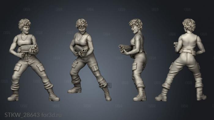 combat helen Helen stl model for CNC