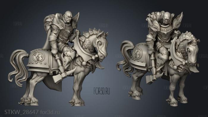 commander ajax rh templar seneschal alt stl model for CNC