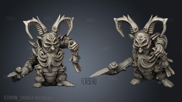 Ivan the Dwarf 3d stl модель для ЧПУ