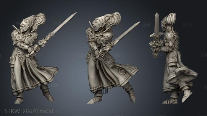 Paladin 3d stl модель для ЧПУ