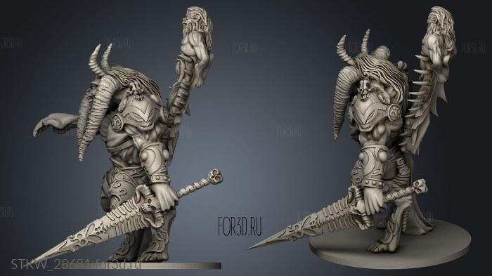 Tyr the Beast mirrored 3d stl модель для ЧПУ