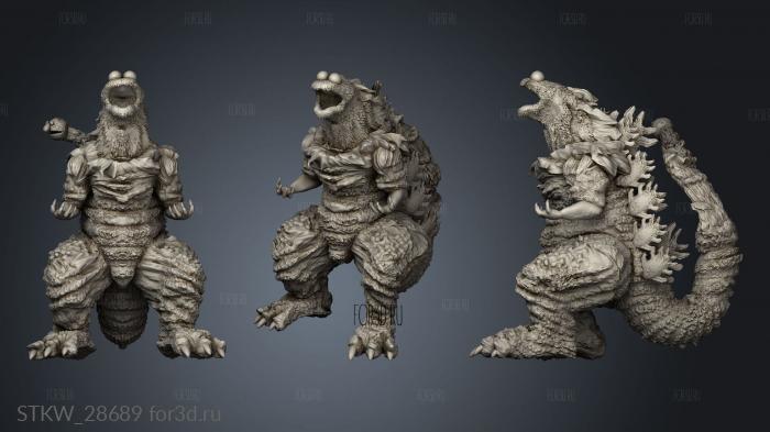 COOKIE ZILLA stl model for CNC