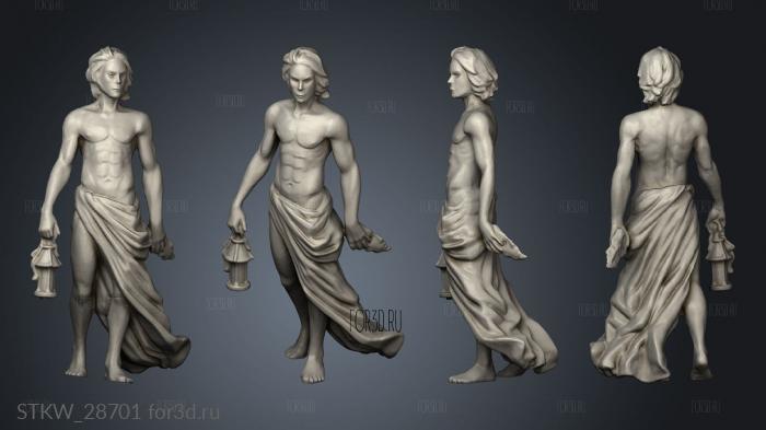 Core Survivor Allister stl model for CNC