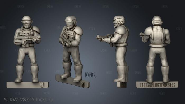 Corp Sec ESP stl model for CNC