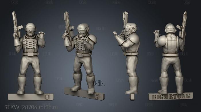 Corp Sec ESP stl model for CNC