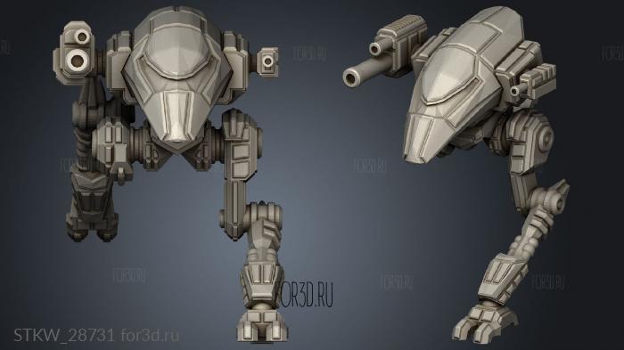 Corvid run stl model for CNC