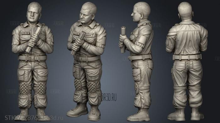 CREW SYNTHETIC DUST ANDROID SPY stl model for CNC