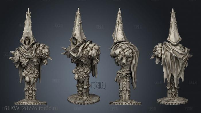 Crimson Grove Abbey Content Brother Silence stl model for CNC