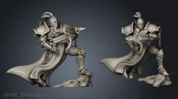 Crossbow Warriors warrior 3d stl модель для ЧПУ