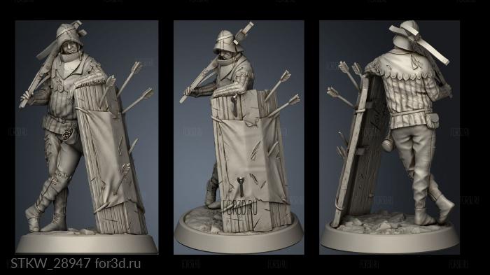 Crossbowman 3d stl модель для ЧПУ