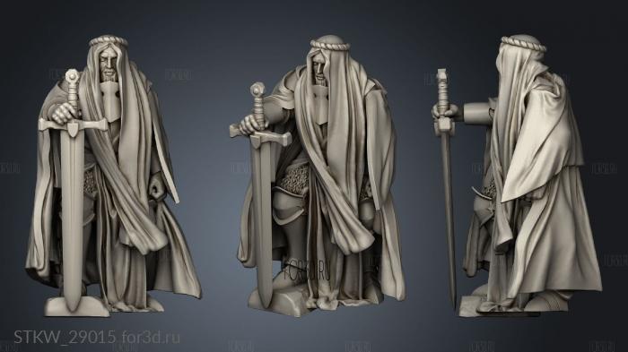 CRUSADER COMMAND CAPTAIN stl model for CNC