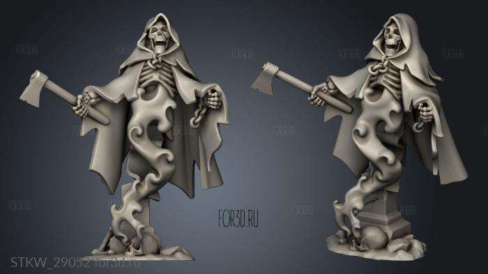 CRYPT GHOST stl model for CNC