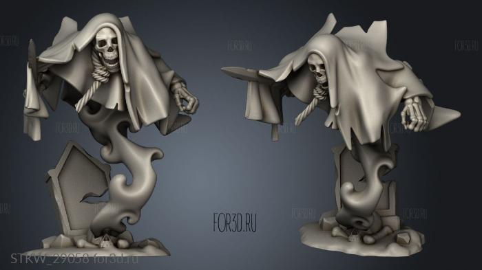 CRYPT GHOST stl model for CNC