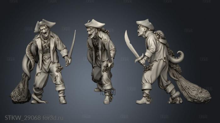 Cult Elder Gods Sailor stl model for CNC