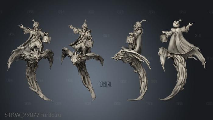 Cult Flame Far Adal bird stl model for CNC
