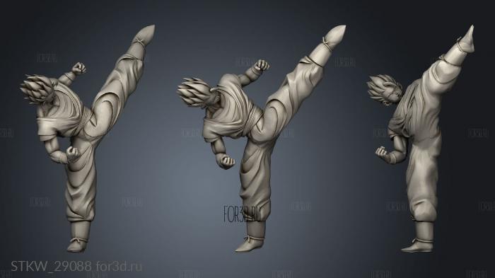 cult To Son Gohan stl model for CNC
