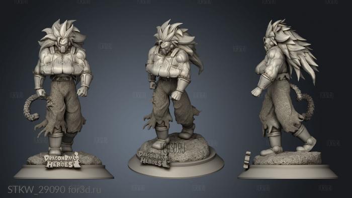 Cumber Dragon Ball Heroes Antebrazos stl model for CNC