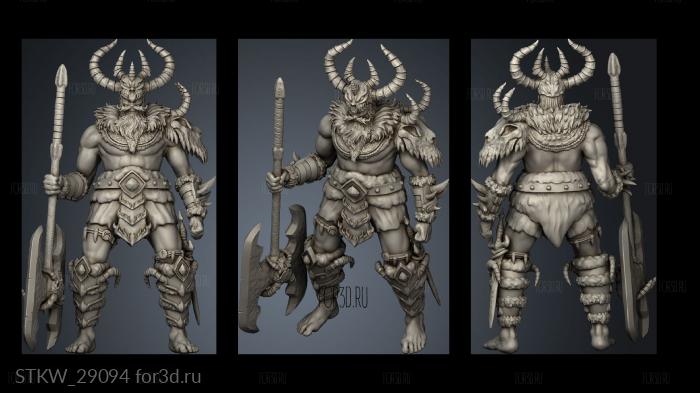 frost giant huge stl model for CNC