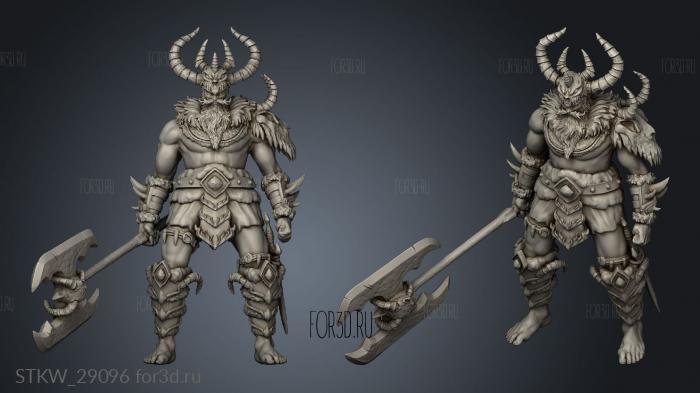 frost giant huge stl model for CNC