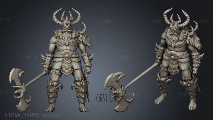 frost giant huge stl model for CNC