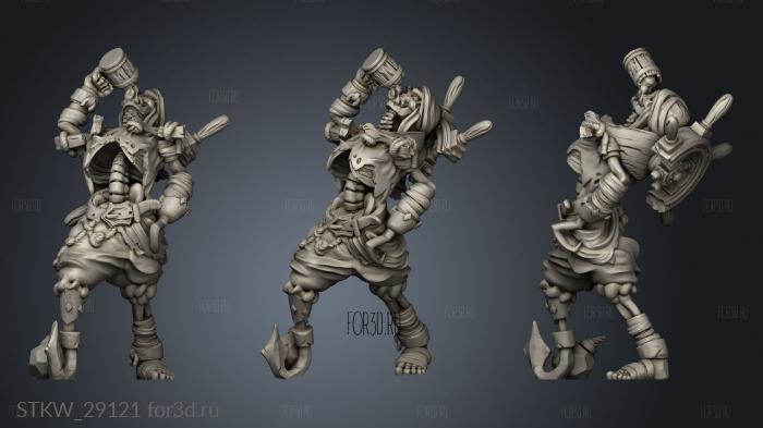 Cursed Skeleton stl model for CNC