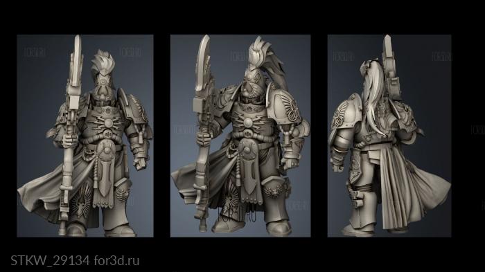 Custodian Warden Spear jim bean custard guardian stl model for CNC
