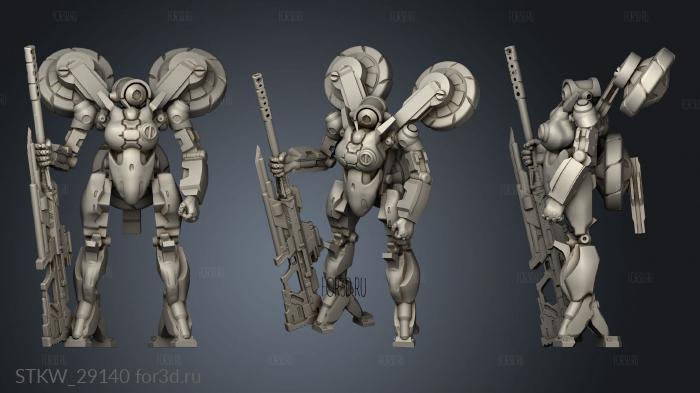 Cyber Elite MECHA MBPT stl model for CNC