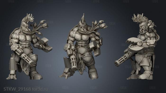 CYBER Myths ENTREGA MARZO TUNDRAN DWARF stl model for CNC