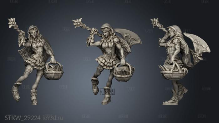 Cyberpunk Red Hood Inquisitor stl model for CNC