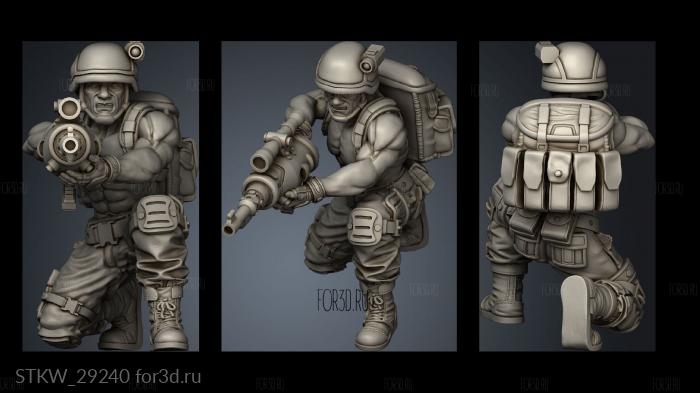 Cyberpunk EPENDENCE SOLDIER BAG stl model for CNC