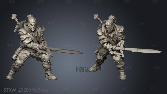 Cyberpunk PSYCHO NETHUNTER GESTALT NIRVANA stl model for CNC