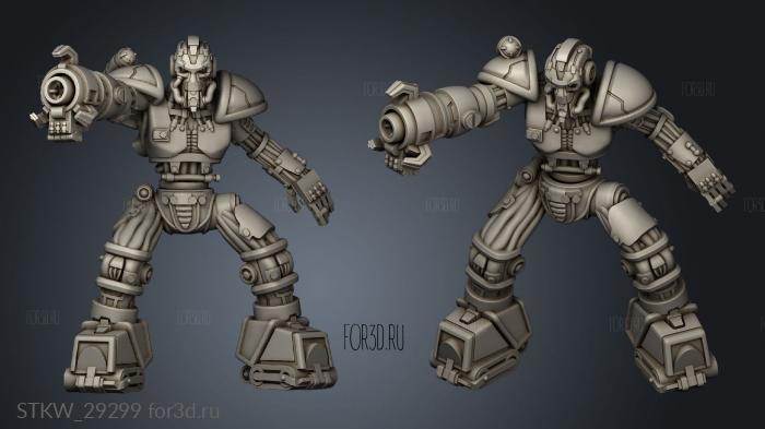 Cyberpunk WARRIOR HACKDOG stl model for CNC