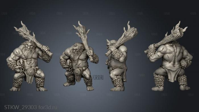 Cyclops and Harpies stl model for CNC