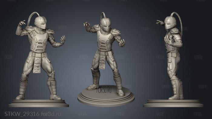 Cyrax Sektor Smoke stl model for CNC